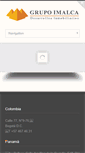 Mobile Screenshot of grupoimalca.com